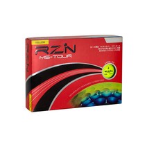 RZN Golf 골프 공 3 개 MS-TOUR 1 다스 (12 개들이) 옐로우 레진 골프 일본 정규 유통품