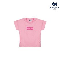 아가타 키즈 컬러반사나염티셔츠 AAMT9T01 PK