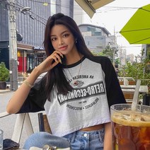 정품반팔 LIPHOP 21 초 여름 일한 조범 아들 이니셜 플라워 프린팅 숏 캐쥬얼 T 2229485857