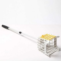 골프공수거기 수집기 골프장 필드용품 회수기 피킹기, 화이트 18x87cm