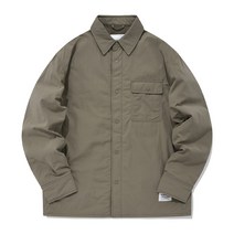 커버낫 [Covernat] 라이트 패딩 셔츠 베이지