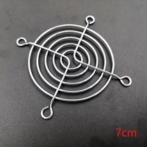 3D프린터 관련 부품 용품 CPU 냉각 팬 커버 철망 3cm 4cm 5cm 6cm 7cm 8cm 9cm 11cm 컴퓨터 섀시, 05 7CM