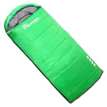 노마드 트레블 1150G 헤드 침낭, 그린, 1개