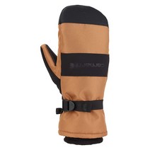 Carhartt 남성용 방수 단열 장갑 블랙 L, XX-Large