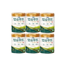 앱솔루트 유기농 궁 분유 3단계, 800g, 6개