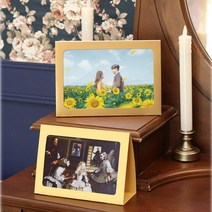 세우세 고급 종이 액자(액자형), YELLOW