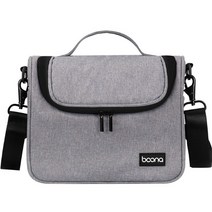 boona 카메라백 카메라가방 숄더백, 그레이