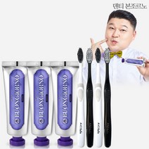 아토세이프 덴티본조르노 잇몸케어 치약 100g 3개+칫솔 4개, 1