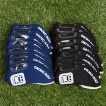 아이언커버 브릿지스톤 아이언커버세트 9개, 블랙