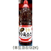 간편한소스 정성가득 안전한먹거리 중화요리 식당용소스 탕수육소스 간단요리 업소용소스 푸드코리아 중국식자재 간단한요리 2Kg 집에서즐기는 W5EC351 1 선물포장 타입:, 1, 본상품선택