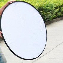 간편한휴대성 촬영용 방수천 반사판 라운드 조명반사판, 소 (60cm)