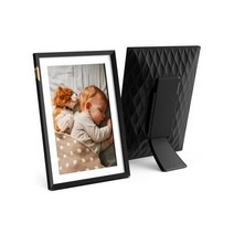 Nixplay 10.1 인치 터치스크린 스마트 디지털 액자 Frame with WiFi (W10P) - Black 클래식 Matte Unlimited Cloud Photo Stor, 10.1 inch (Classic Matte)_Touc
