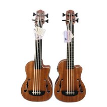 프렛 또는 프렛 리스 우쿨렐레베이스 기타 30 인치 올 마호가니 바디 u베이스 EQ 포함 UBass, 30 Inches, Fretless Ubass