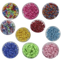 작은 리본 선물 포장 천사 스트랩재료 핀 끈 만들기, 땡땡이 파랑