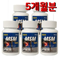닥터아브 관절튼튼 옵티 MSM 100%, 120정, 500mg, 5병