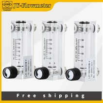 유량계 플로우메타 디지털유량계 유량게이지 LZM-6T 아크릴 패널 유량계 10-100 미리리터분 20-200 30-300, 01 Gas 10-100ml min