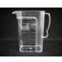 아크릴 계량컵 제빵용 밀가루 계량스푼 개량컵 조리용 계량볼 계량그릇, 1000ml(8540)
