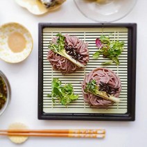 타나카 일본 사각 원형 모밀국수판 2종 택1 면기 소바그릇 일본그릇 메밀소바채 모밀면그릇, 상품선택