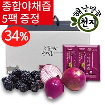 땅끝청정해남 오디자색양파즙 100ml, 60개입