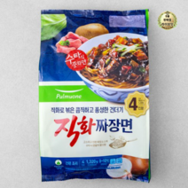 라이브잇 풀무원 직화짜장면 4인분 1320g 1개, 9개