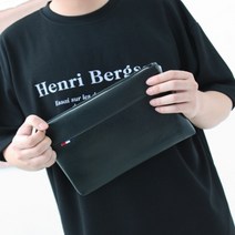 네쥬 남자 수제 가죽 손 가방 파우치백 맨스백 클러치백