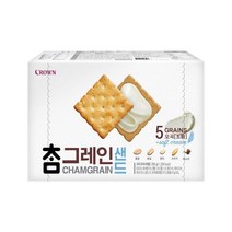 크라운 참그레인샌드 256g 인기과자 스낵 간식 군것질