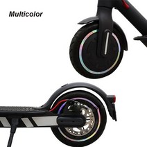 전기스쿠터 전기차 전기오토바이 용품 부품 새로운 7 색 야외 mijia 휠 허브 보호 스쿠터 xiaomi m365 pro 반사 스티커, 여러 가지 빛깔의