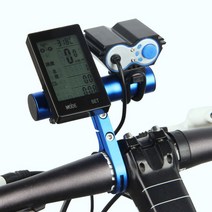 사이클 자전거 핸들 확장바 익스텐드 10cm 20cm 확장 브라켓 라이트거치, 블랙
