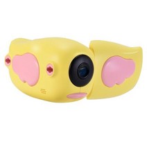 어린이 디지털 카메라 2.0인치 디스플레이 HD DV 캠코더 비디오 천사 선물, 02 Yellow No TF Card