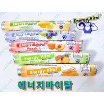에너지바이탈 포도당캔디 18정/수험생 수능 운동 피로, 복숭아맛