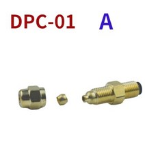 유수분리기 황동 저항 오일 유량 측정 장치오일 분배기 밸브중앙 집중식 윤활 시스템cnc용 분배기 dpc, 1-dpc-01