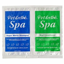 펫에스테 스파 슈퍼 화이트샴푸&스파 머드 컨디셔너 트레블키트, 스파머드제네럴머드샴푸&스파머드컨디셔너 트레블키트