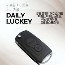 쌍용 폴딩키 케이스 개조 액티언 액티언스포츠 렉스턴 카이런 코란도스포츠 등, 단품