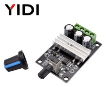 12V 24V 3A PWM DC 모터 속도 컨트롤러 LED 조광기 모듈 무단 전압 조정기 거버너 조정 가능한 전원 제어 스위치
