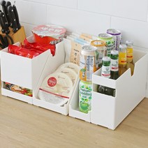 이케아 편의점 펜트리 수납 정리함 스토리지박스 멀티 팬트리 수납함 플라스틱 다용도 보관함, SB30