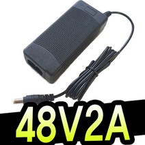 명호전자 48V 어댑터 48V 0.5A 1A 2A 500MA CCTV POE 공유기 ipTIME 아답터, MH4804_48V 2A 해외인증