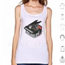 엔진튠업 사전 콘서트 조정 탱크 탑 조끼 피아노 음악 콘서트 조정 엔진 자동차 수리, w-탱크-화이트, s