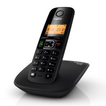 3자통화 독일 GIGASET 집합 이카 C230A530 노스트링 전화기 사무실 대자체 무선 비행기 1864998350, A530 메인프레임 블랙