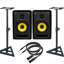 KRK Classic 5 x 스피커 스탠드 패키지