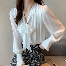 디아리스 베니어스 리본 웨딩 블라우스 6793