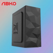 앱코 C20 크리스탈 미들타워 케이스 (블랙)