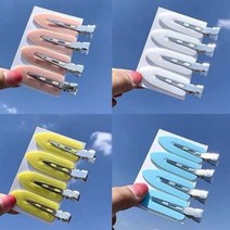 고래백화점 여성 헤어핀 4p 세트 머리핀 헤어집게 머리집게