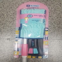 닥터에클린 밀대청소기 100 x 380 x 130 mm + 윙클 청소패드 오션블루, 1개