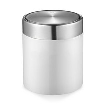 EKO 테이블 스윙휴지통 1.5리터 (화이트)