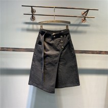 통 빅사이즈 치마바지 패션 일상 랩스커트 스커트팬츠 데이트룩 하비 베이직 데일리