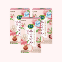 순작 납작복숭아차 티백 제로칼로리 20T x 3개, 36g, 20개