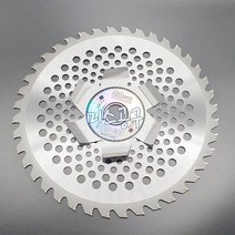 TOYOKANE 토요카네 도요가네 예초기팁쇼-신형 10인치x40P (엉킴방지날) 예초기날 예초기팁쑈