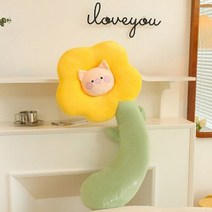 태영스토어 플라워 동물캐릭터 바디필로우, 아기돼지