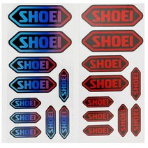 쇼에이스티커 SHOEI 로고스티커 데칼스티커, 4.SHOEI 스티커 / 블랙 (글자 화이트)