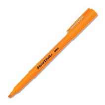 Paper Mate Accent Intro Highlighter - Marker Point Style: Micro Chisel - Ink Color: Fluorescent Oran, 1